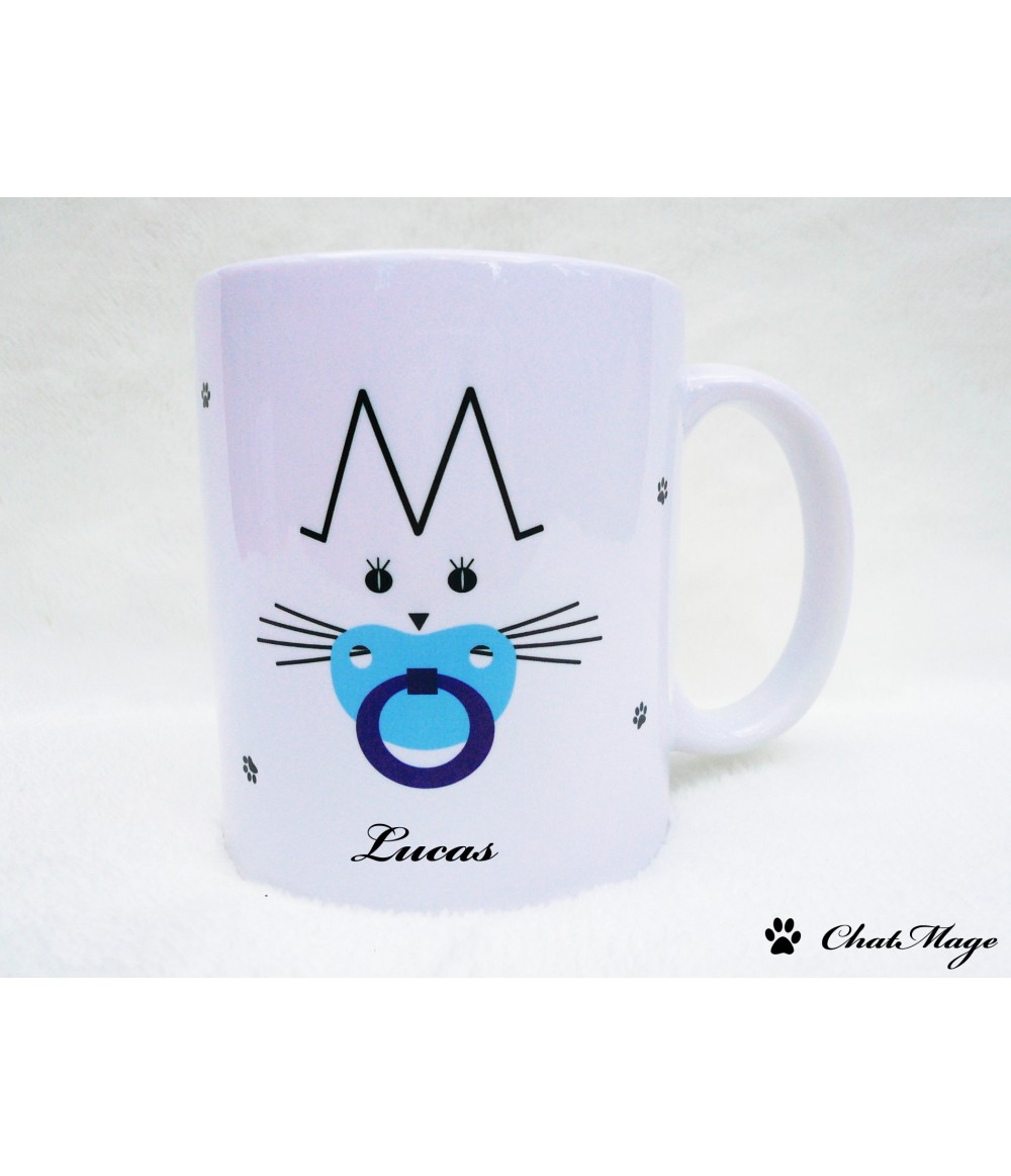 mug cat mug chatmage customizable mug kitten baby boy